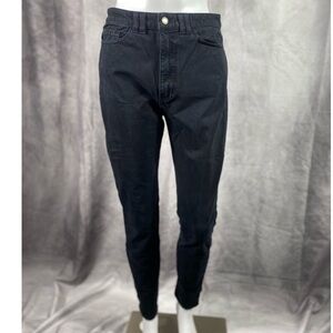 American Apparel Black High Waist Skinny Jean